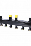 Модульный распределительный коллектор Stout SDG-0016-002503 DN20, до 70 кВт, конструкционная сталь, с термоизоляцией 