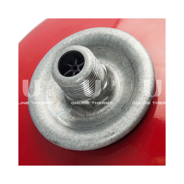 Расширительный бак для отопления Stout STH-0004-000005, 5 л, красный, вертикальный, подвесной 