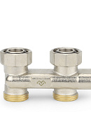 Узел нижнего подключения Varmega VM13951, 3/4"EKх3/4"EK НР-ВР, прямой, перекрестный 