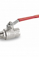 Кран шаровый Bonomi S90B20 ВР-НР 1/4", полнопроходной, ручка-рычаг 