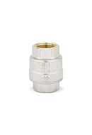 Обратный клапан Varmega VM04801, 1/2" ВР, с металлическим седлом, никелированный 