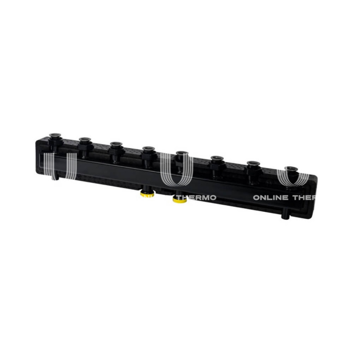 Модульный распределительный коллектор Stout SDG-0016-004004 DN25, до 70 кВт, конструкционная сталь, с термоизоляцией 