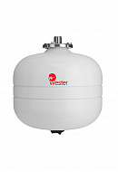 Расширительный бак для ГВС и гелиосистем Wester WDV12P, 12 л, белый, вертикальный, подвесной, нержавеющий фланец 