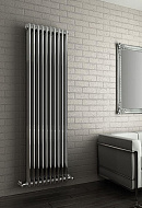 Стальной трубчатый радиатор Zehnder Charleston 2180/12 №1270 TechnoLine 3/4", боковой, прозрачный лак, без крепления 