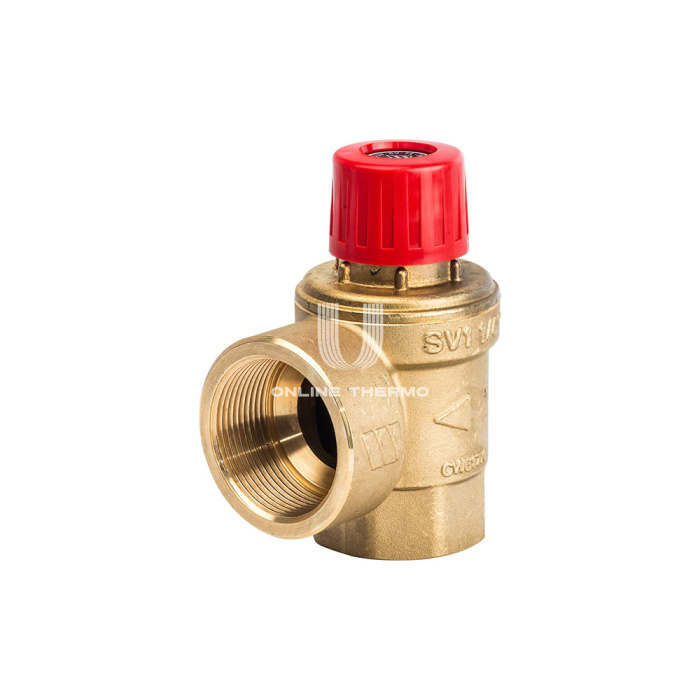 Клапан предохранительный (сбросной) Watts SVH 10004730 3/4"х1" ВР, 1.5 бар, мембранный, для систем отопления 