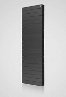 Биметаллический дизайн радиатор Royal Thermo PianoForte Tower 500 Noir Sable (черный) - 18 секций, нижнее / верхнее раздельное подключение 
