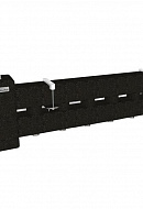 Балансировочный коллектор Gidruss (Гидрусс) BM-60-4D.EPP, до 60 кВт, конструкционная сталь, с термоизоляцией 