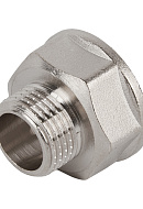 Переходник с внутренней и наружной резьбой SantechSystems ВР-НР 3/4"×1/2", никелированный 