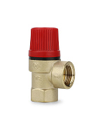 Клапан предохранительный (сбросной) Varmega VM16604 1/2" ВР, 3 бар, мембранный, латунь 