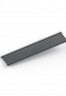 Решетка рулонная Itermic SGA-20-1300, алюминий (natural) 