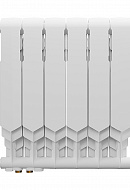 Биметаллический радиатор Royal Thermo Vittoria Super 500 2.0 VDR80 - 5 секций, нижнее правое подключение, 80 мм 