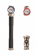 Насосная группа Rommer RDG-0001-002501, прямая, DN 25 (1"), без насоса, подача справа 