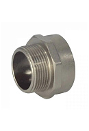Переходник с внутренней и наружной резьбой SantechSystems ВР-НР 1/2"×3/8", никелированный 