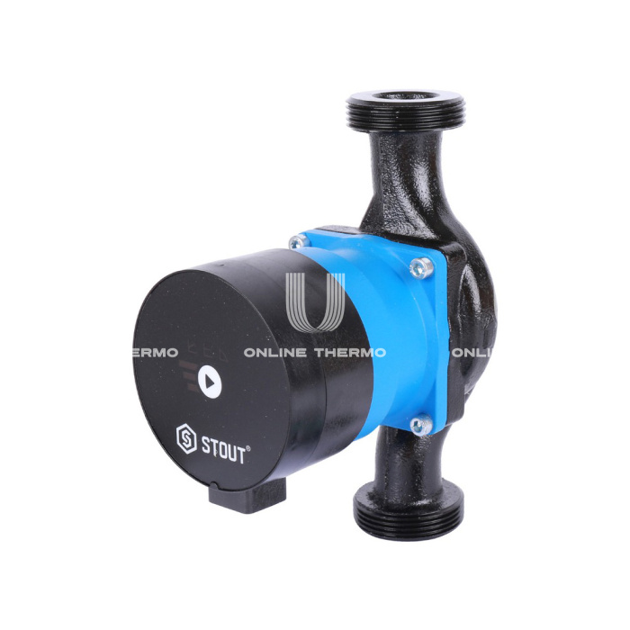 Насос циркуляционный Stout mini SPC-0002-2560180 25-60, с теплоизоляцией, база 180 мм 