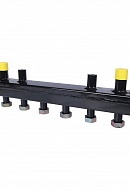 Балансировочный коллектор с гидравлическим разделителем Stout SDG-0018-002503 DN20, до 70 кВт, конструкционная сталь, с термоизоляцией 