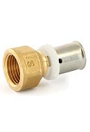 Муфта переходная (переходник) с внутренней резьбой Uni-fitt 701G7200 20х1/2", пресс-фитинг 