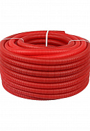 Труба гофрированная Varmega VM58104 ПНД 40 мм, красная (для труб 32 мм), бухта 30 м 