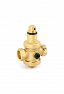 Редуктор давления Uni-fitt 204G2140 1/2", PN25, 1-6 бар, с присоединением к аксиальному манометру 