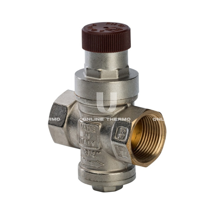 Редуктор давления Stout SVS-0009-000020 3/4", PN16, поршневой, без присоединения к манометру 
