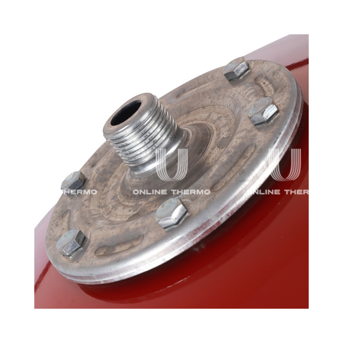 Расширительный бак для отопления Stout STH-0006-000150, 150 л, красный вертикальный, на ножках 