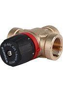 Термостатический смесительный клапан Rommer RVM-0112-166020 ВР 3/4", Kvs 1.6, PN5, 35-60°C 