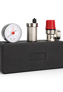 Группа безопасности котла Varmega VMSG05-M306030, 1", 3 бар, сталь, до 50 кВт, с термоизоляцией 