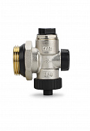 Концевая группа Varmega VM15906, НР 1", с дренажным вентилем и ручным воздухоотводчиком 