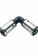 Угольник (угол) 90° равносторонний Henco 1PK-2626, 26х26, пресс-фитинг 