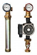 Насосная группа Stout SDG-0001-002502 прямая DN 25 (1") прямая, с насосом Grundfos UPSO 25-65 