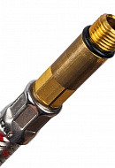 STOUT SHF-0035-351010  Гибкая подводка для воды  M 10 (35мм) х ВР 3/8,  длина 400 мм 