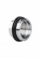 Переходник Varmega VM09802, НР-ВР, 1" х 1/2", хромированный 