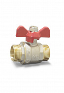 Кран шаровый Varmega Classico VM00603 1" НР-НР, полнопроходной, ручка-бабочка 