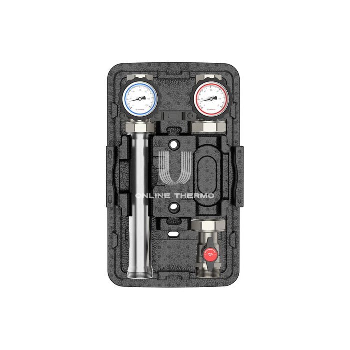 Насосная группа Varmega V-Flow VMPG10-320000, прямая, DN32, нержавеющая сталь, без насоса 
