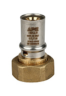 Муфта переходная (переходник) с накидной гайкой Stout SFP-0016-003416 3/4"х16, пресс-фитинг 