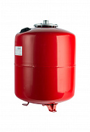 Расширительный бак для отопления Stout STH-0006-000100, 100 л, красный вертикальный, на ножках 