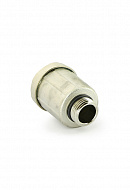 Автоматический воздухоотводчик Uni-fitt 234N2000 1/2" НР, никелированный, вертикальный выпуск, с уплотнением O-ring 