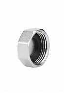 Заглушка с внутренней резьбой Varmega VM09831, ВР, 3/4", хромированная 