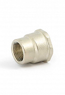 Муфта переходная с внутренней резьбой Uni-Fitt 602N3200, ВР 3/4"х1/2", никелированная 