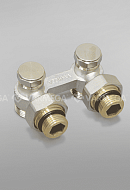 Узел нижнего подключения Varmega VM14001 1/2"x3/4"EK НР, угловой, с адаптерами, с подключением ЕК 