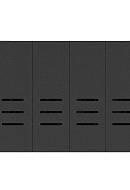 Термоизоляционный блок Varmega V-Box VMPG20-200004 с коллектором и гидравлическим разделителем, DN20, 4 контура 