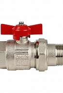 Кран шаровый с разъемным соединением Itap Ideal 0980034 3/4" НР-ВР, 098, полнопроходной, ручка-бабочка 