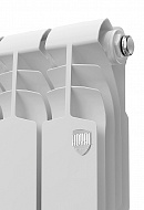 Биметаллический радиатор Royal Thermo Vittoria Super 300, белый - 14 секций, боковое подключение 
