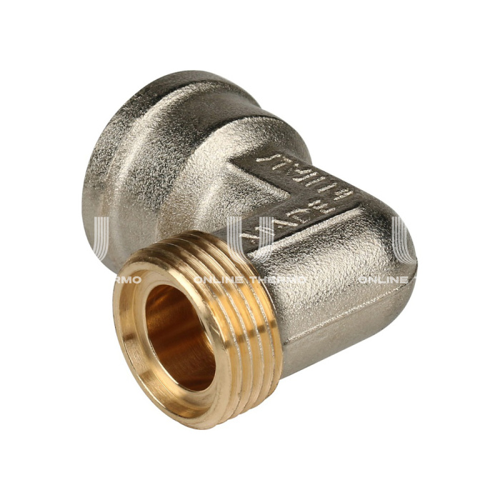 Угольник (угол) с внутренней резьбой Stout SFS-0007-001216 1/2"х16, никелированный, компрессионный 