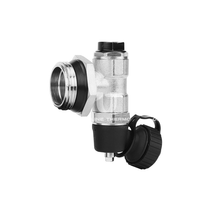 Концевая группа Varmega VM15905, НР 1", с дренажным вентилем и ручным воздухоотводчиком 