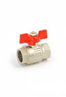 Кран шаровый Uni-Fitt Etalon 110T5000, 1 1/4" ВР-ВР, полнопроходной, ручка-бабочка 