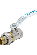Кран шаровый Aquasfera Standard 1106-02, ВР-НР 3/4", полнопроходной, ручка-рычаг 