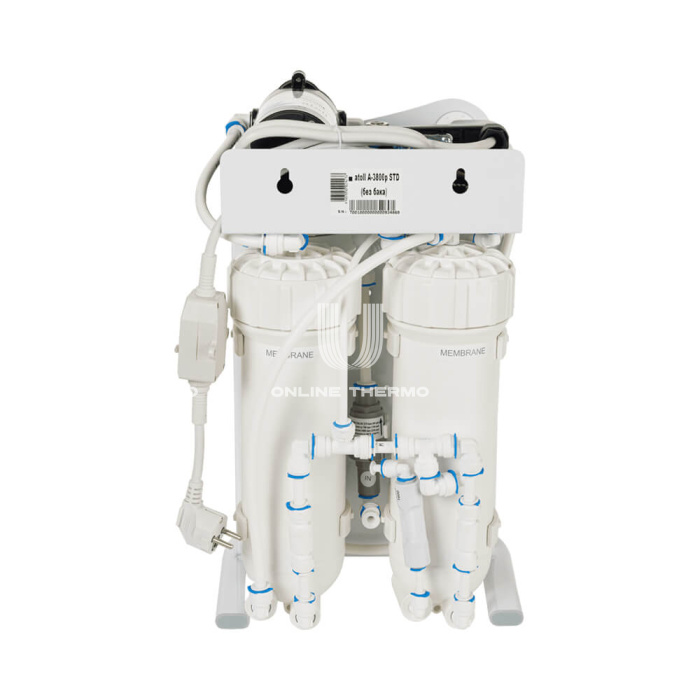 Система обратного осмоса Atoll ATEFDR070 A-3800p STD, 3 ступени, без бака, с повысительным насосом, 2880 л/сутки 