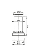 Прокладка AlcaPlast AlcaPlast M902, соединитель + прокладка соединителя 