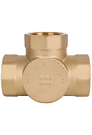Трехходовой поворотный клапан Rommer RVM-0003-025040 ВР 1 1/2", Kvs 25 