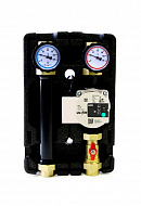 Насосная группа Uni-fitt 490P2500, прямая, DN 25 (1"), с насосом Wilo Para 25-6 180 